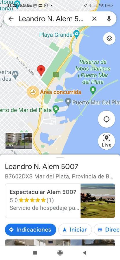 Espectacular Alem 5007 Piso 7 Appartement Mar del Plata Buitenkant foto